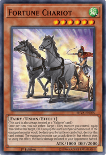 Fortune Chariot - SHVA-EN005 Super Rare 1st Edition