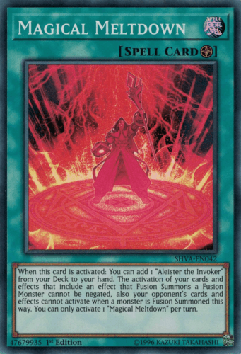 Magical Meltdown - SHVA-EN042 Super Rare 1st Edition