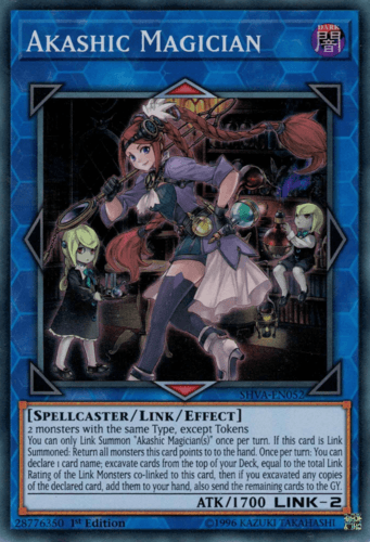 Akashic Magician - SHVA-EN052 Super Rare 1st Edition