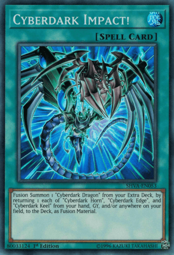 Cyberdark Impact! - SHVA-EN053 Super Rare 1st Edition