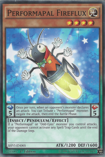 Performapal Fireflux - SHVI-EN005 Common 1st Edition