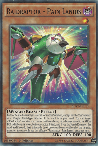 Raidraptor - Pain Lanius - SHVI-EN015 Common Unlimited
