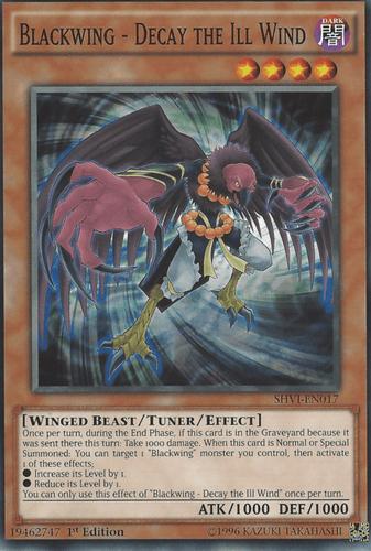 Blackwing - Decay the Ill Wind - SHVI-EN017 Common Unlimited
