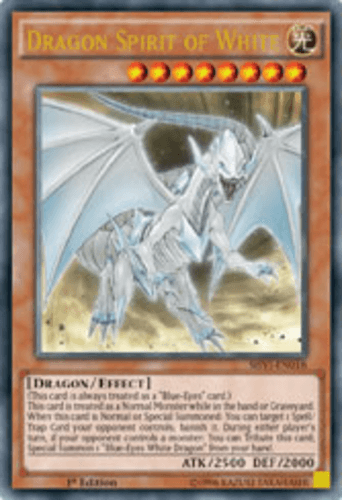Dragon Spirit of White - SHVI-EN018 Ultra Rare 1st Edition