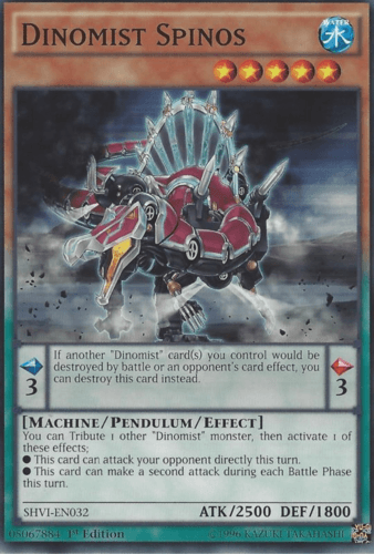 Dinomist Spinos - SHVI-EN032 Common 1st Edition