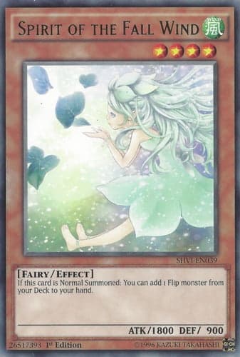 Spirit of the Fall Wind - SHVI-EN039 Rare Unlimited
