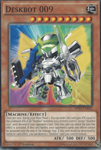 Deskbot 009 - SHVI-EN042 Common 1st Edition