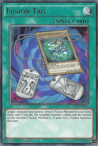 Fusion Tag - SHVI-EN066 Rare 1st Edition