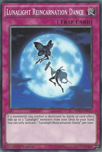 Lunalight Reincarnation Dance - SHVI-EN071 Common 1st Edition
