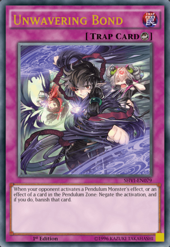 Unwavering Bond - SHVI-EN079 Ultra Rare 1st Edition