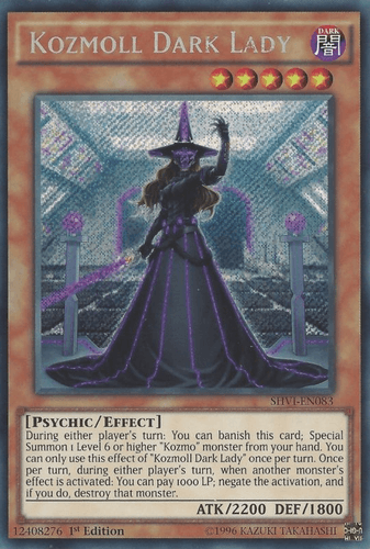 Kozmoll Dark Lady - SHVI-EN083 Secret Rare 1st Edition