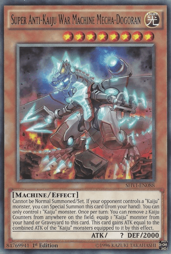 Super Anti-Kaiju War Machine Mecha-Dogoran - SHVI-EN088 Rare 1st Edition