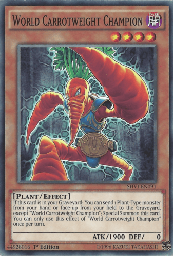 World Carrotweight Champion - SHVI-EN091 Common Unlimited
