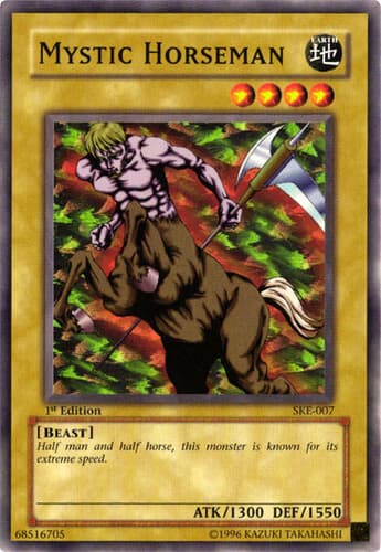 Mystic Horseman - SKE-007 Common 1st Edition