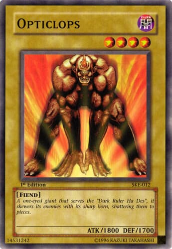 Opticlops - SKE-012 Common 1st Edition