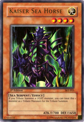 Kaiser Sea Horse - SKE-015 Ultra Rare 1st Edition