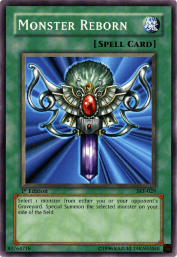 Monster Reborn - SKE-029 Common 1st Edition