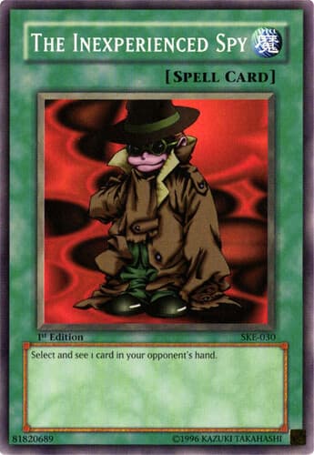 The Inexperienced Spy - SKE-030 Common 1st Edition