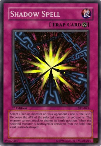 Shadow Spell - SKE-041 Super Rare 1st Edition