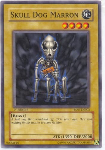 Skull Dog Marron - SOD-EN003 Common Unlimited