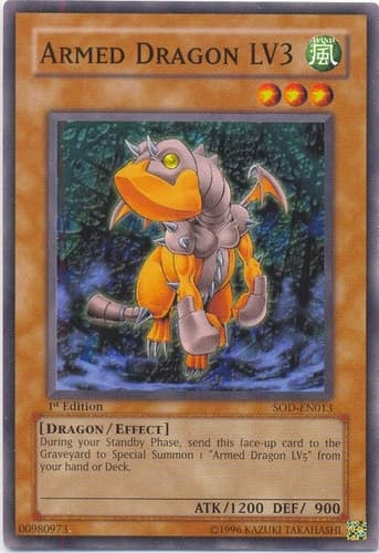 Armed Dragon LV3 - SOD-EN013 Common 1st Edition