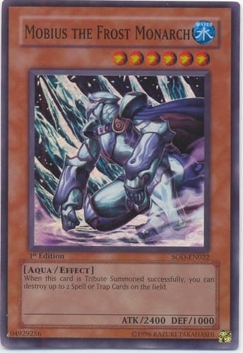 Mobius the Frost Monarch - SOD-EN022 Ultimate Rare Unlimited