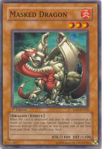 Masked Dragon - SOD-EN026 Common Unlimited