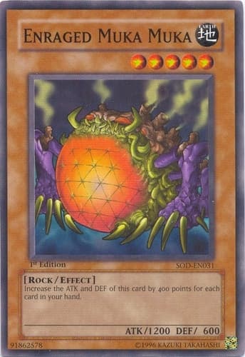 Enraged Muka Muka - SOD-EN031 Common 1st Edition