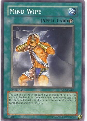 Mind Wipe - SOD-EN039 Common Unlimited