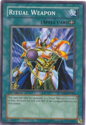Ritual Weapon - SOD-EN048 Common 1st Edition
