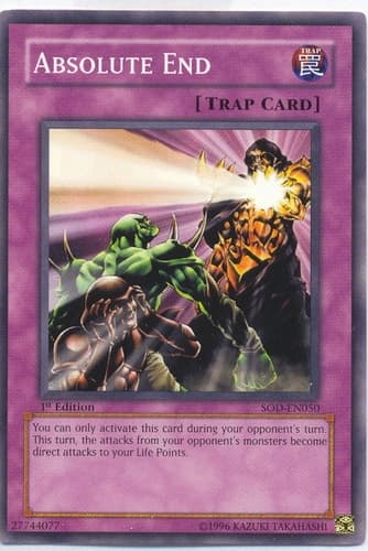 Absolute End - SOD-EN050 Common 1st Edition