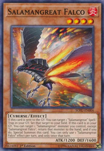 Salamangreat Falco - SOFU-EN004 Common 1st Edition