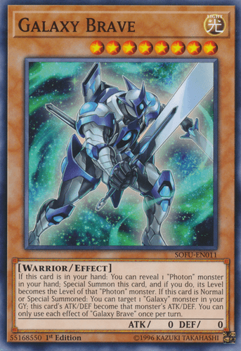 Galaxy Brave - SOFU-EN011 Common 1st Edition