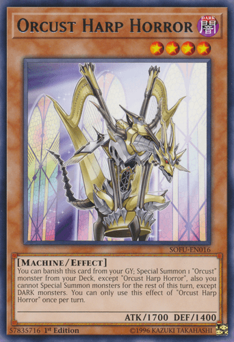 Orcust Harp Horror - SOFU-EN016 Rare Unlimited