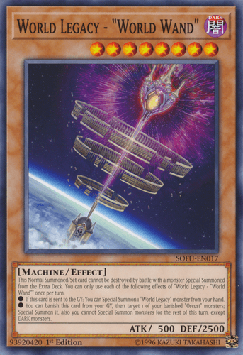 World Legacy - "World Wand" - SOFU-EN017 Common 1st Edition