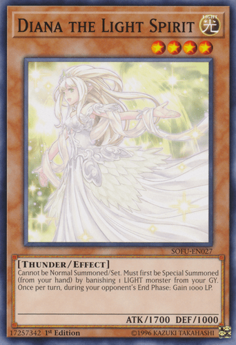 Diana the Light Spirit - SOFU-EN027 Common Unlimited