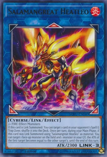 Salamangreat Heatleo - SOFU-EN040 Rare Unlimited