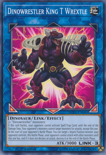 Dinowrestler King T Wrextle - SOFU-EN041 Common 1st Edition