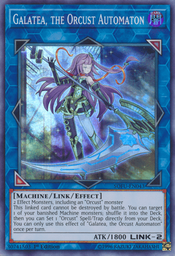 Galatea, the Orcust Automaton - SOFU-EN043 Super Rare Unlimited