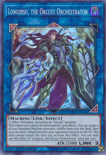 Longirsu, the Orcust Orchestrator - SOFU-EN044 Super Rare 1st Edition