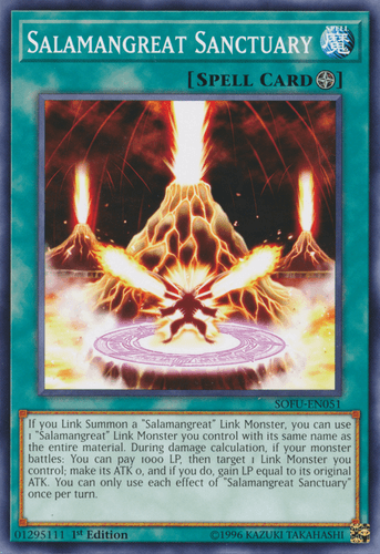 Salamangreat Sanctuary - SOFU-EN051 Common 1st Edition