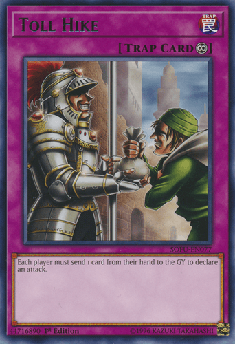 Toll Hike - SOFU-EN077 Rare 1st Edition