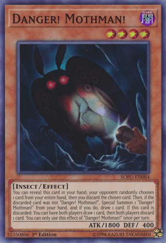 Danger! Mothman! - SOFU-EN084 Super Rare 1st Edition