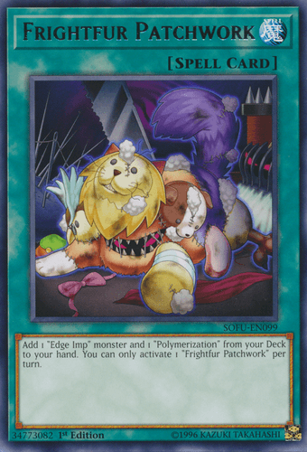 Frightfur Patchwork - SOFU-EN099 Rare 1st Edition