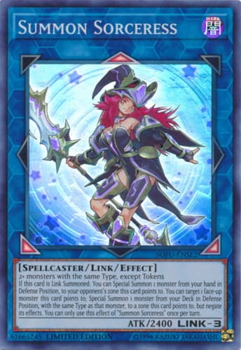 Summon Sorceress - SOFU-ENSE2 Super Rare Limited Edition