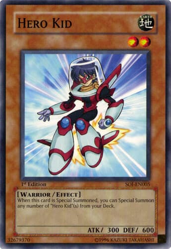 Hero Kid - SOI-EN005 Common 1st Edition