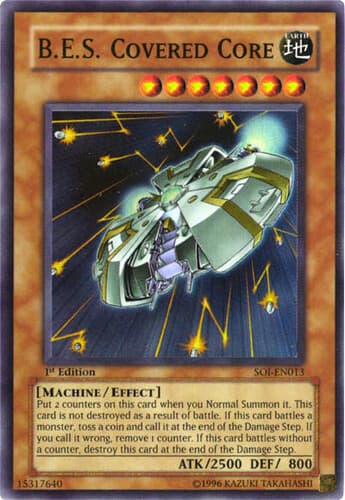 B.E.S. Covered Core - SOI-EN013 Super Rare Unlimited