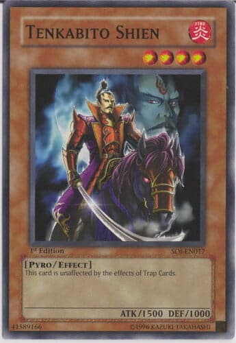 Tenkabito Shien - SOI-EN017 Common 1st Edition