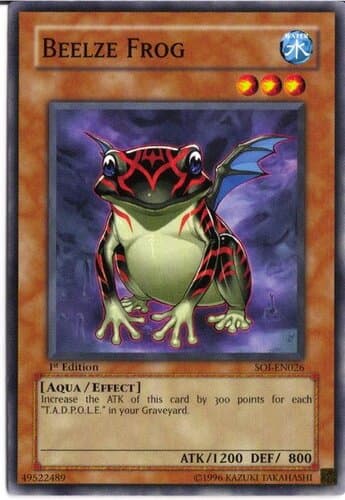 Beelze Frog - SOI-EN026 Common 1st Edition