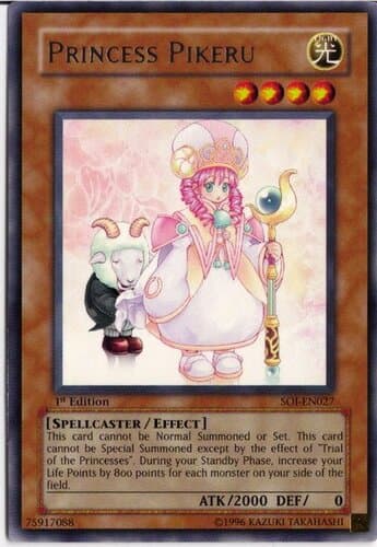 Princess Pikeru - SOI-EN027 Ultimate Rare 1st Edition